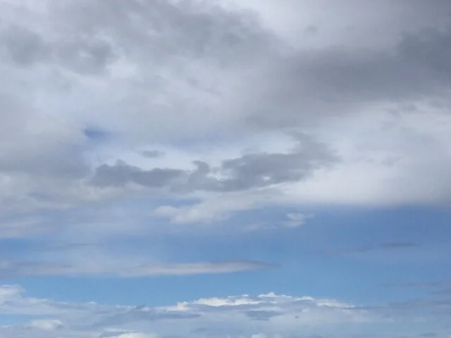 Skies cleared!