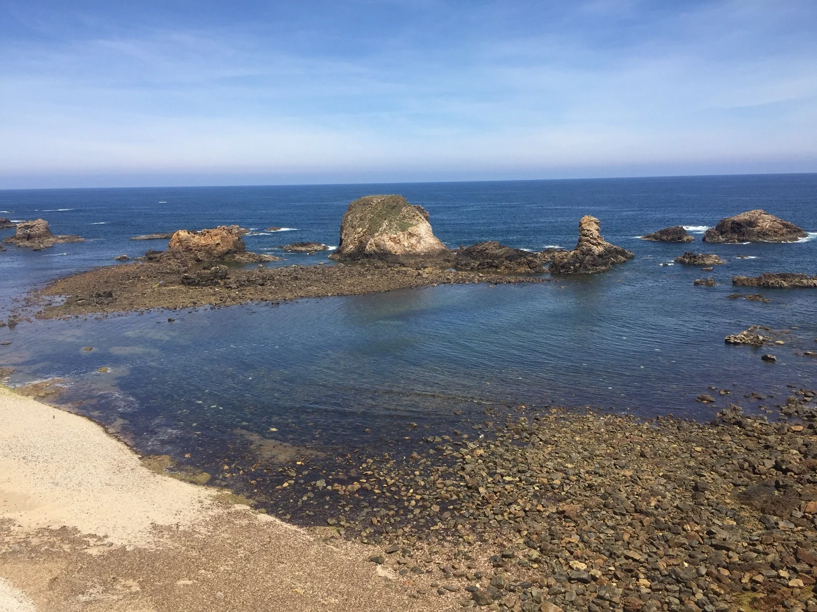 Final look at the sea