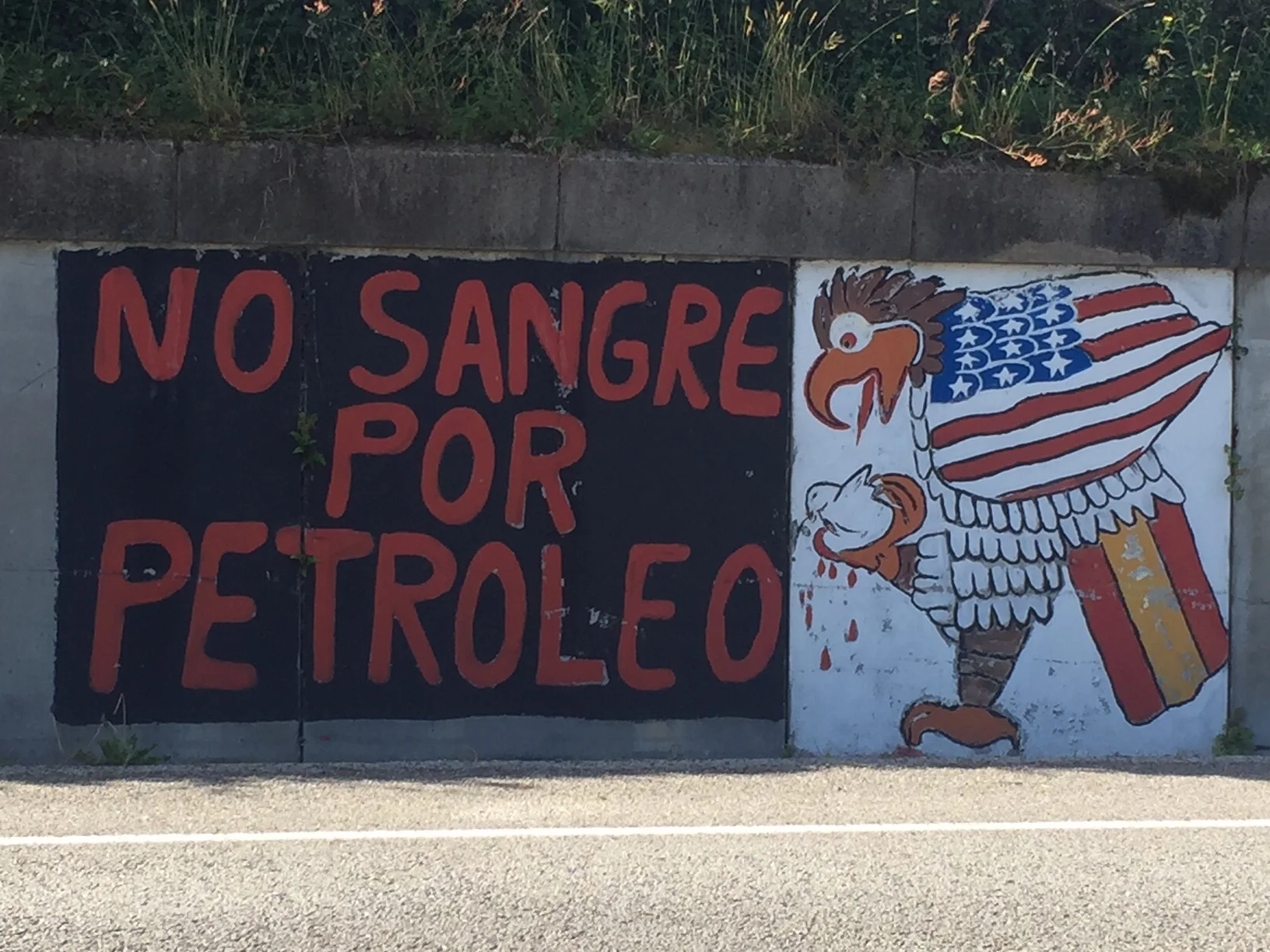 Political graffiti
