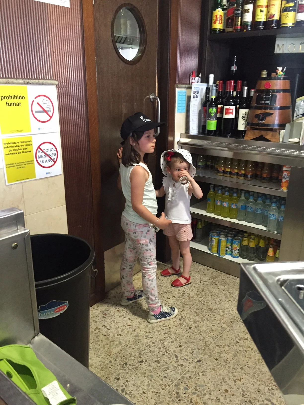 Hotel owner's kids