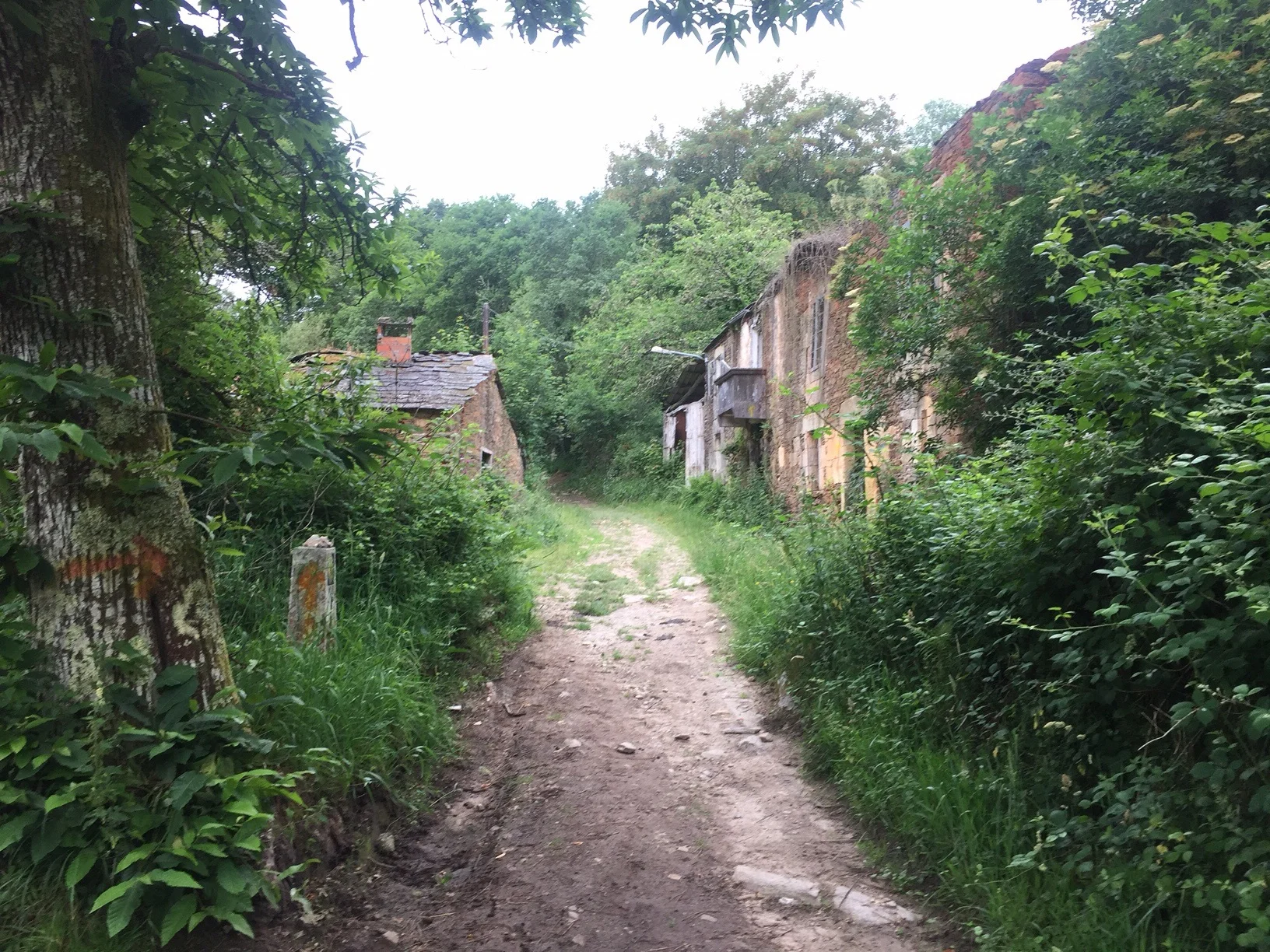 Abandoned village