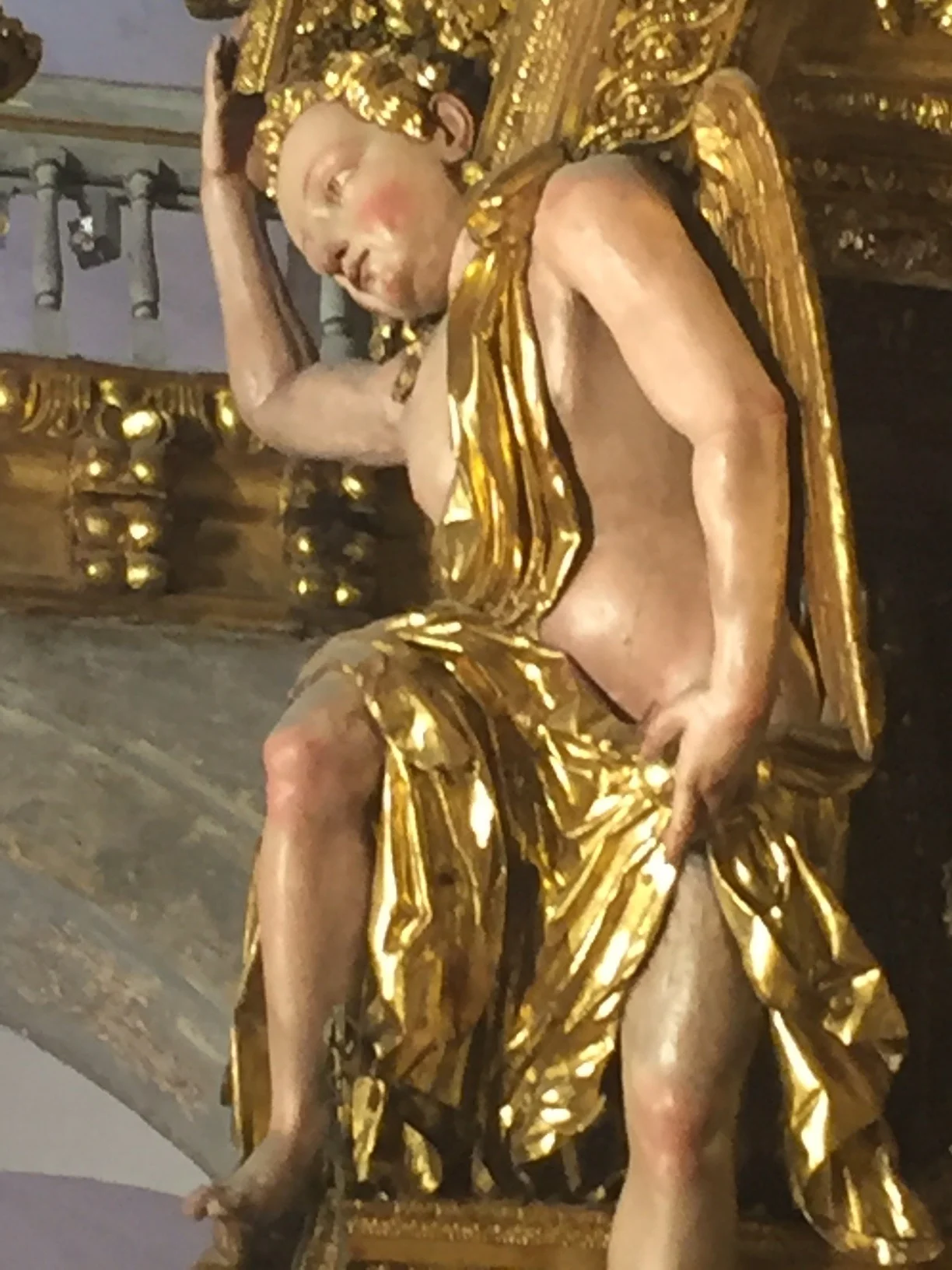 Angel above St James