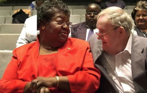 Ann Atwater and Clairborne Ellis