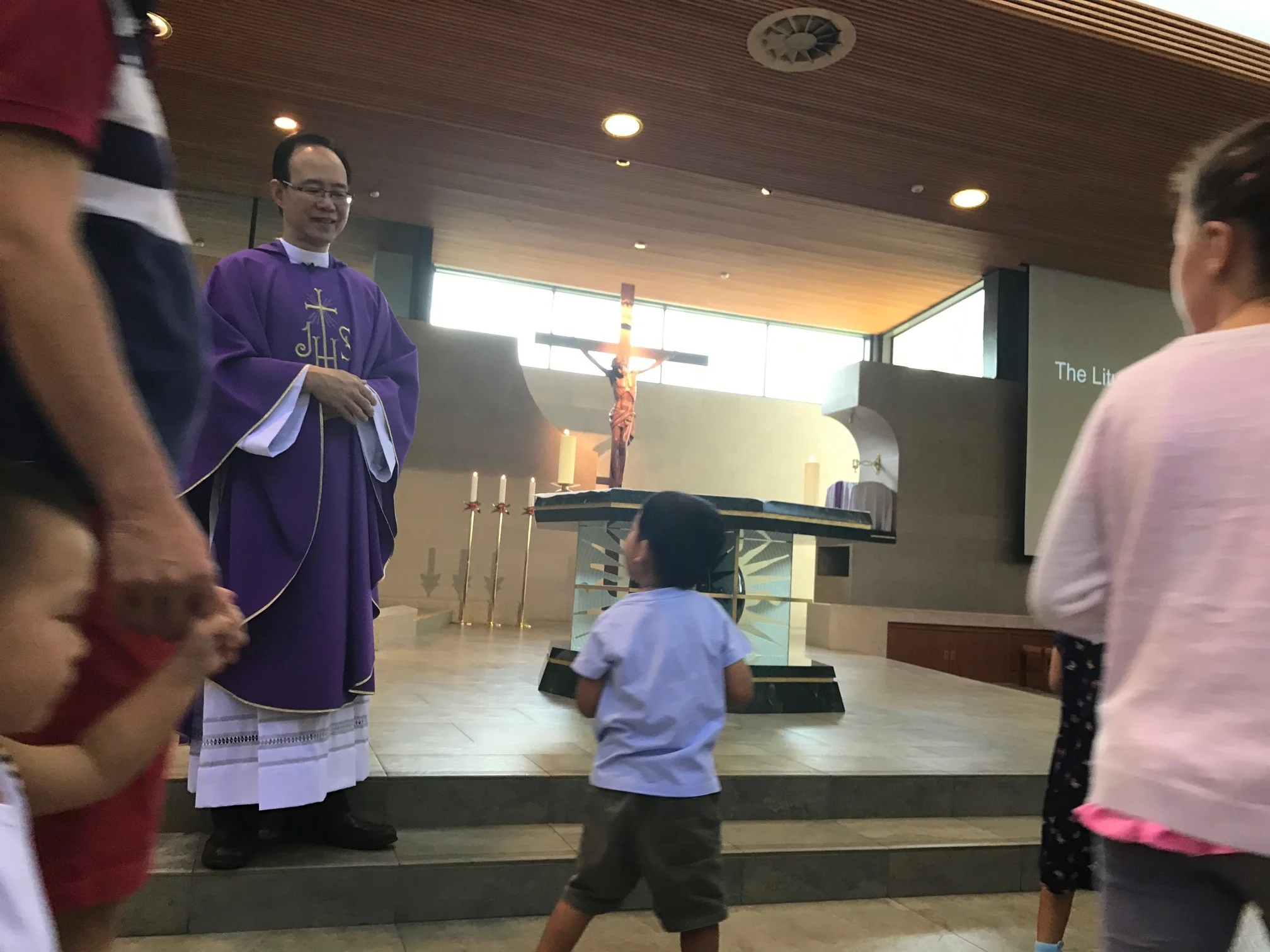 Children's Mass a la Singapore