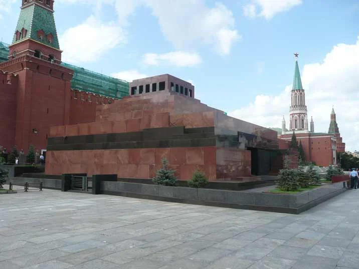 Lenin's Mausoleum in Red Square