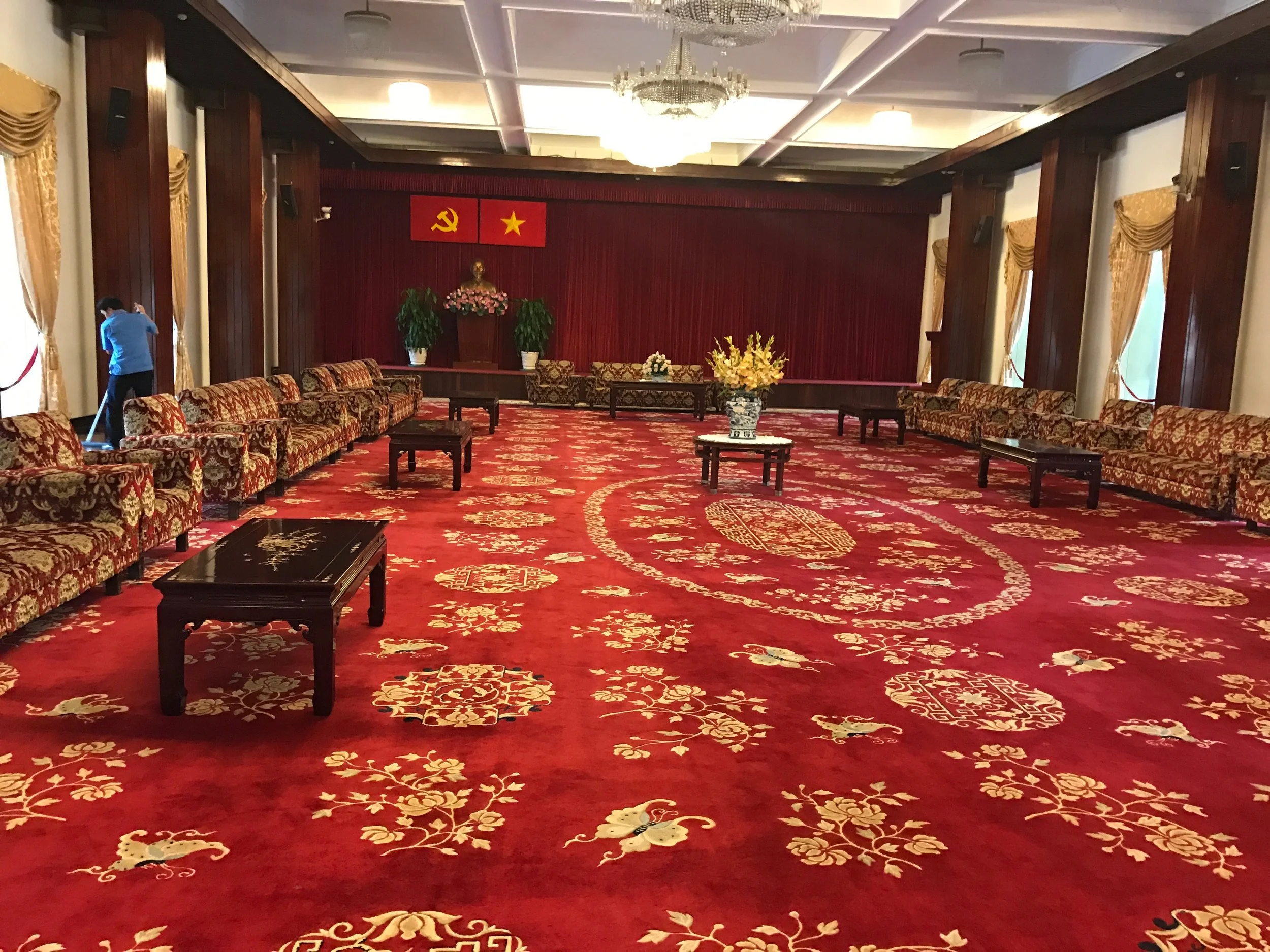 Receiving room for ambassadors
