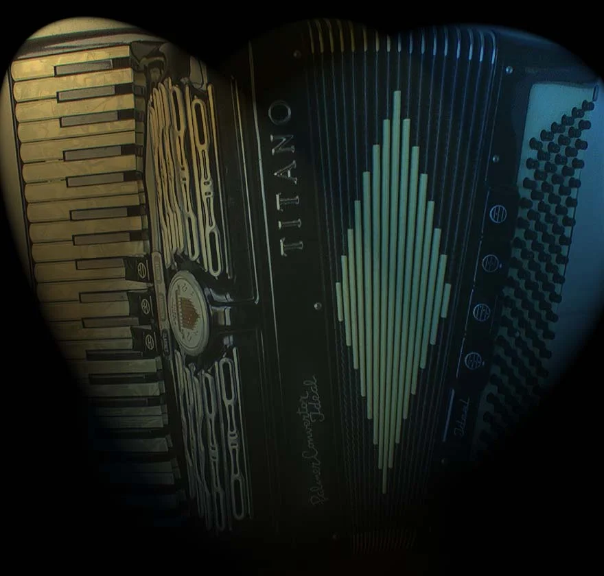 And when the musician played, the hand of God was upon her.       