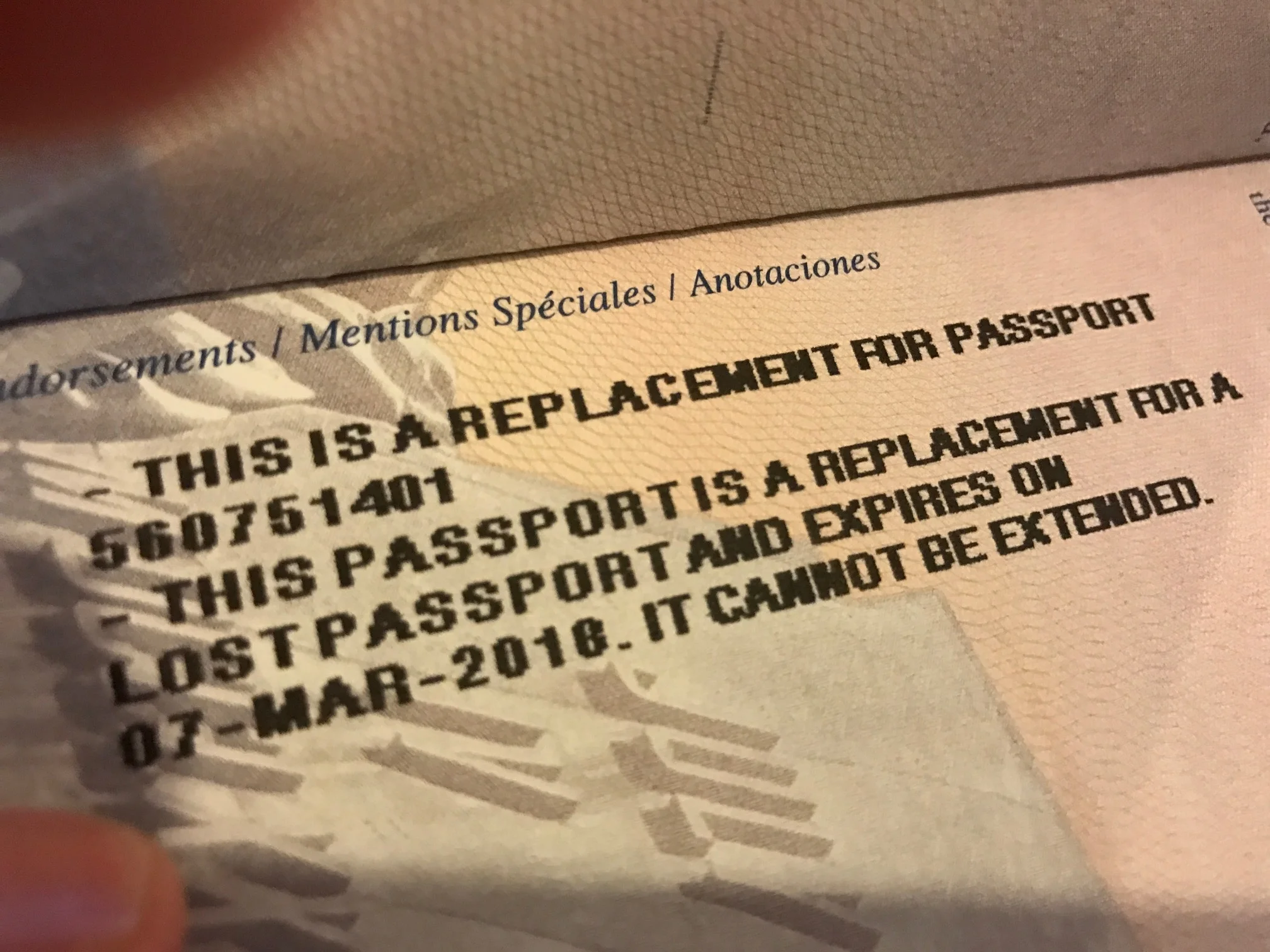 Travel mercies.  Or not.