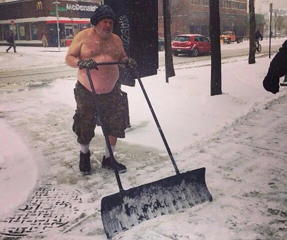 POEM SHARE: Shoveling Snow with Buddha