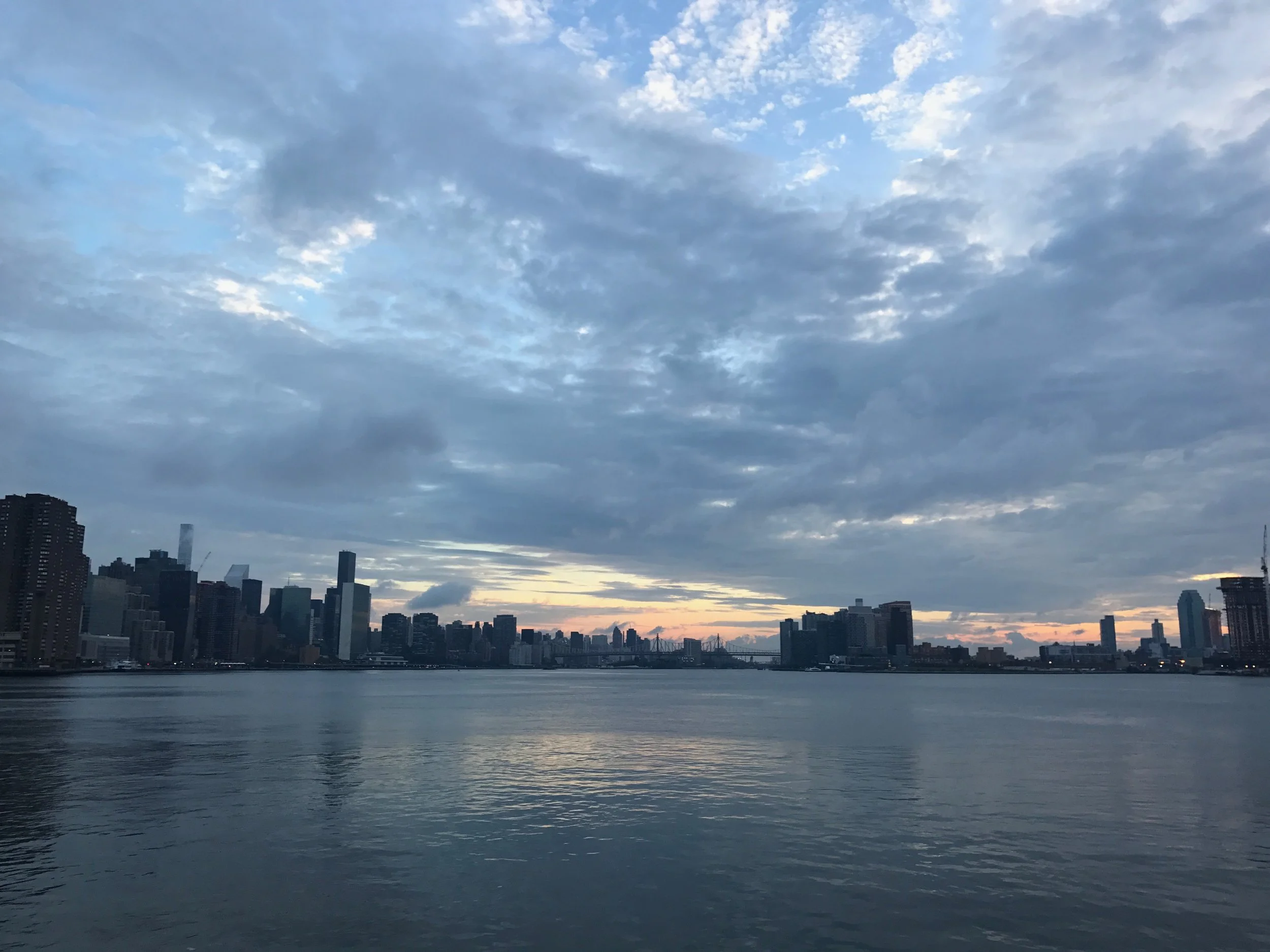 my first morning in Manhattan