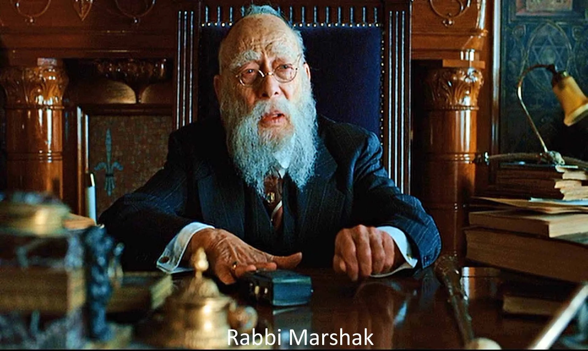 Rabbi from the Coen brothers film, A Serious Man