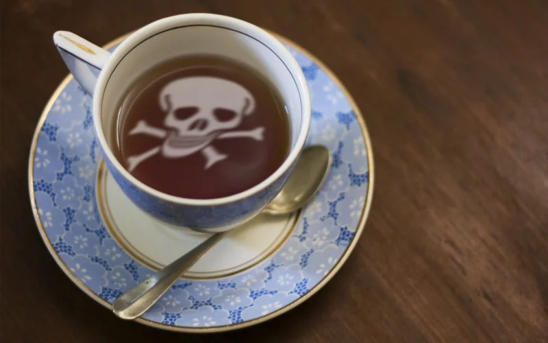Death by tea.