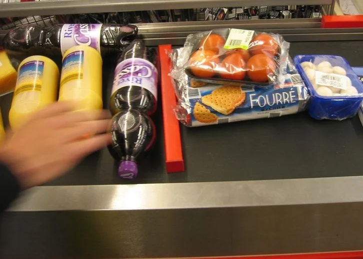 Prayer of Gratitude for the Dividers at the Supermarket Checkout Counter