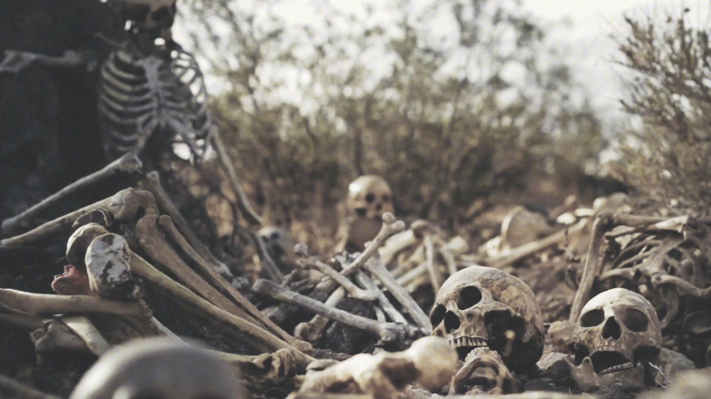 Dem bones, dem bones, dem dry bones.