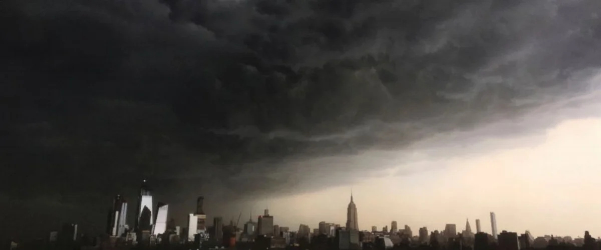 The storm that brought a tornado to Connecticut last Tuesday