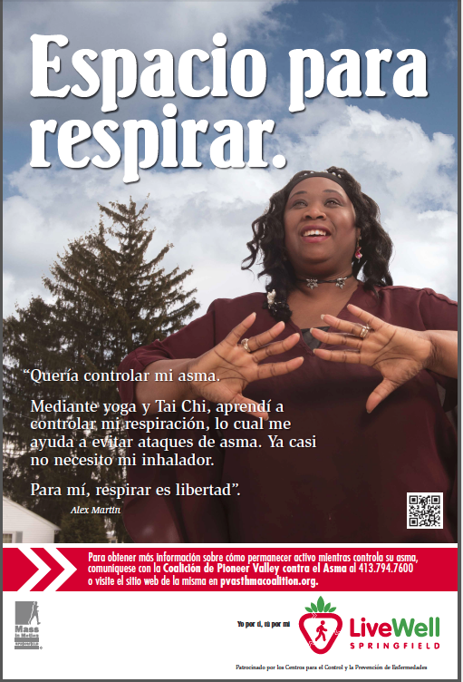 Poster campaign for Live Well Springfield