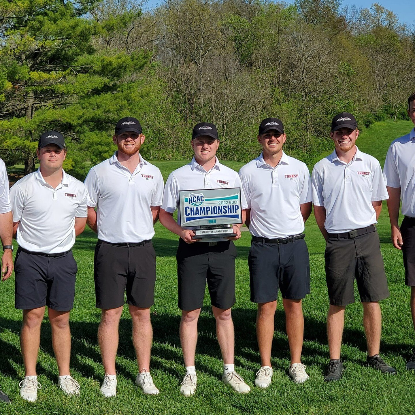 Congratulations!! Transylvania Men's Golf team punched their ticket to the National NCAA Golf Tournament in 2 weeks with winning their HCAC Conference Championship. Good luck Drew!