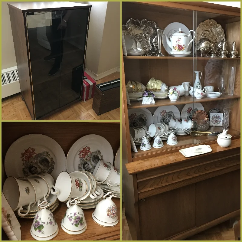 Display cabinet and hutch also available and in great condition. 