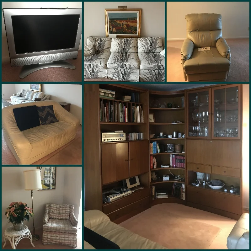 Beautiful Teak corner unit available! 