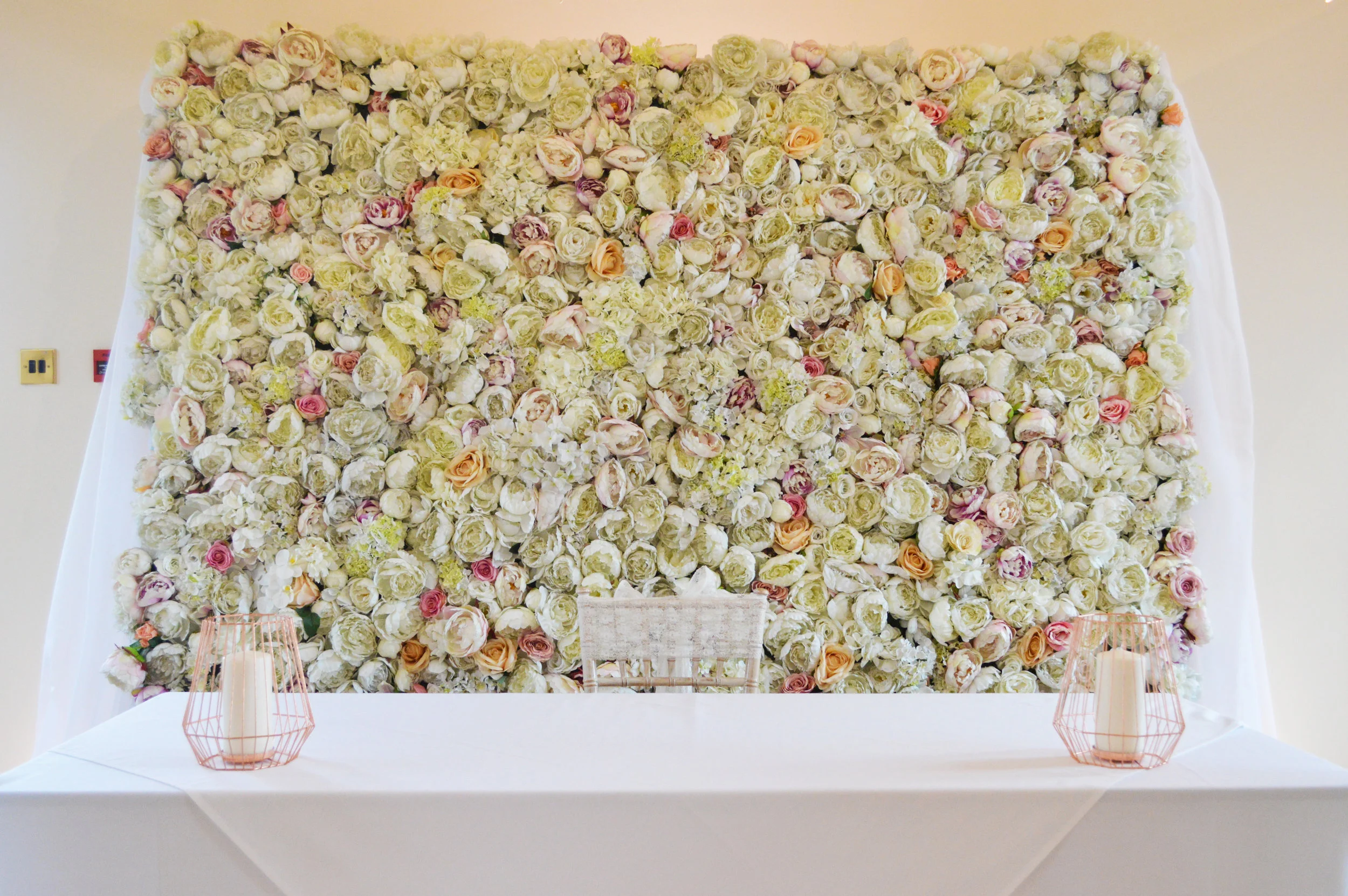 Flower wall