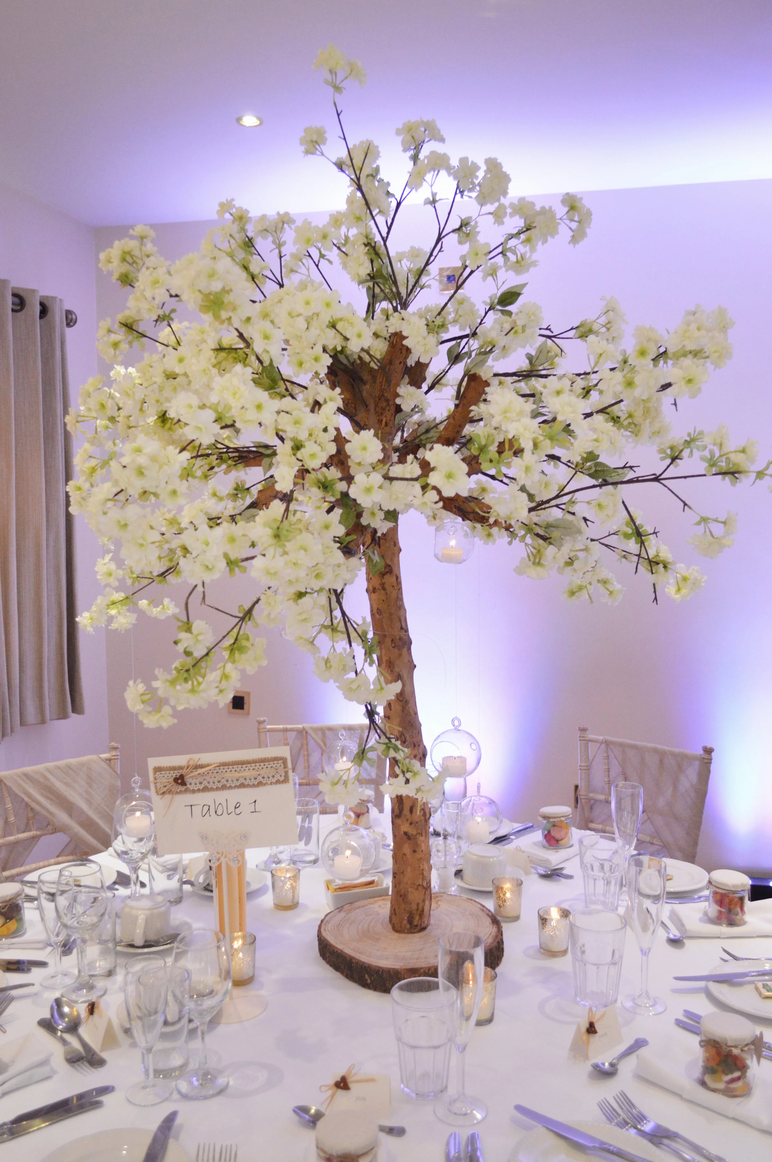 Blossom tree centrepiece