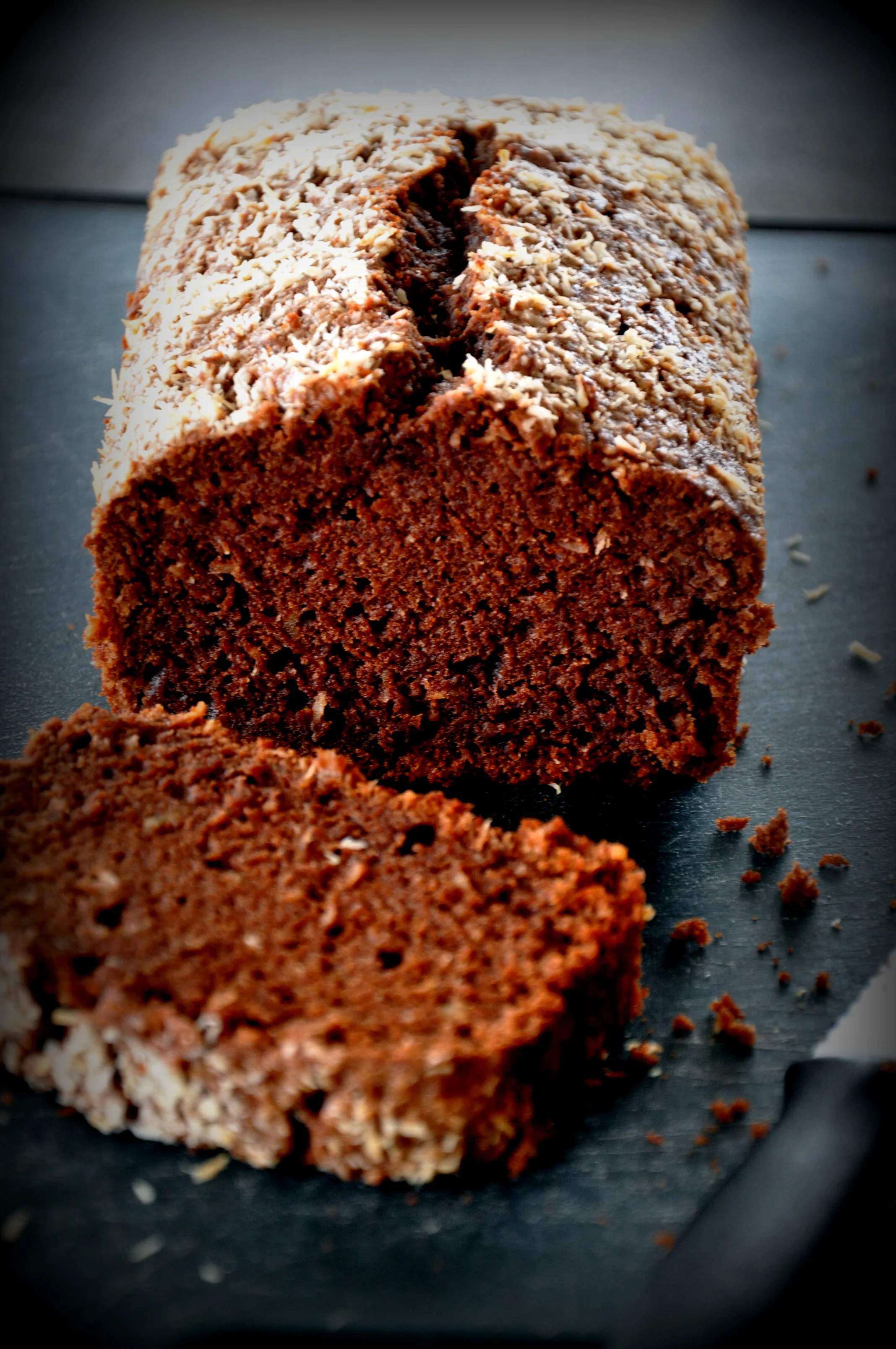 Chocolate Coconut Atta Cake1