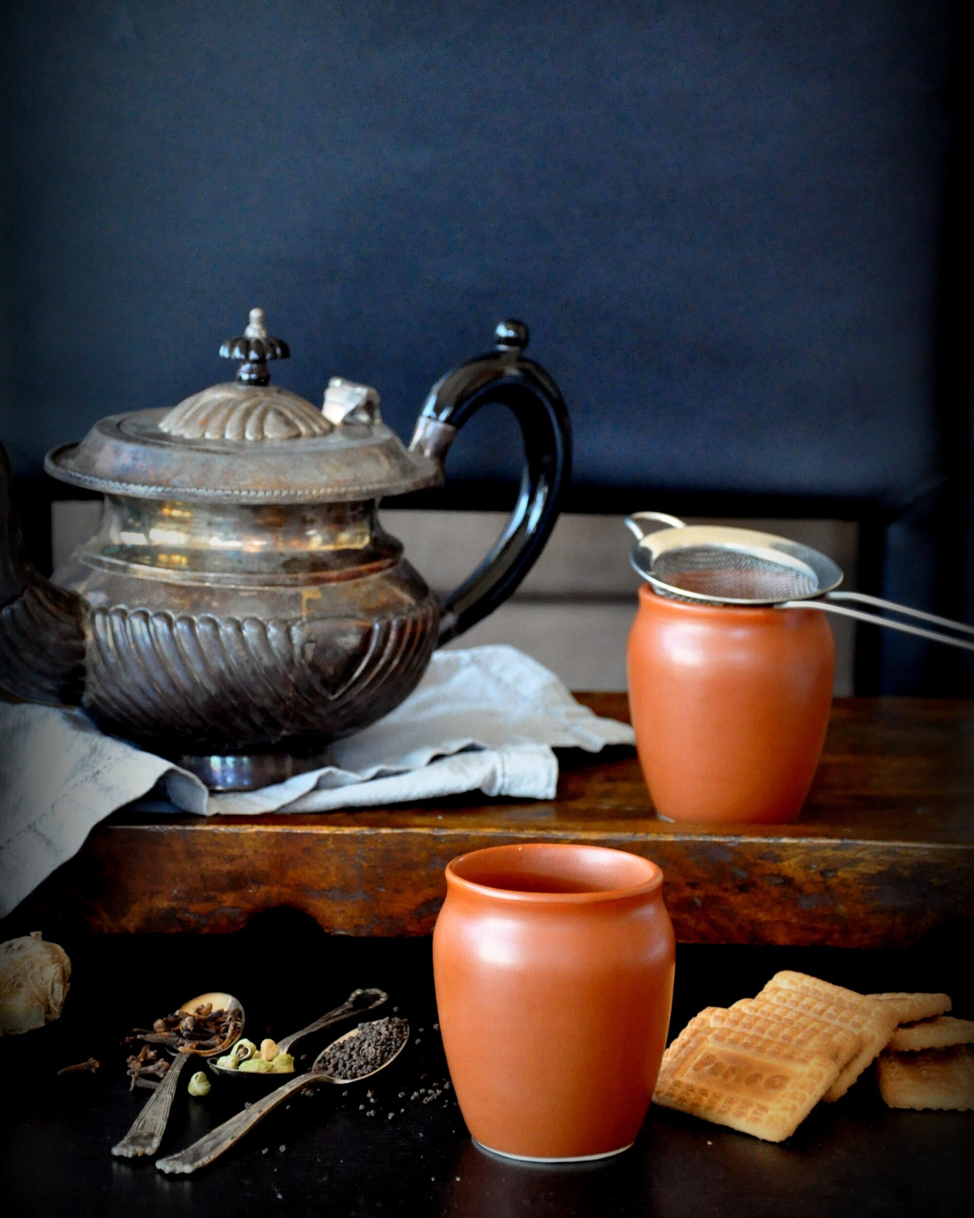 Indian Masala Chai (Spiced Milk Tea) - Piping Pot Curry