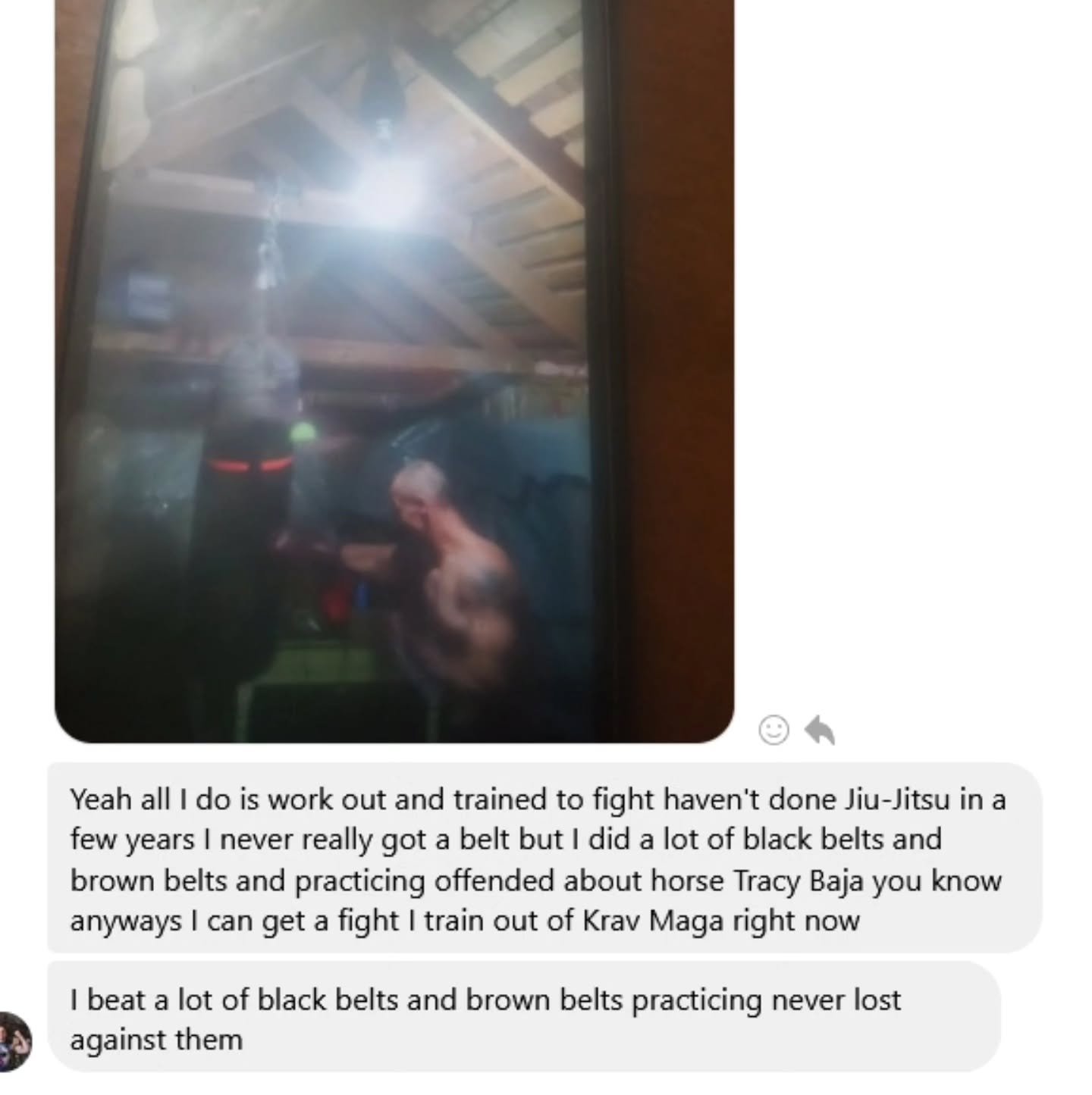 One of the cool things about running a BJJ podcast is the unhinged messages you get.

#bjj #ijustseered #traneufc #mma