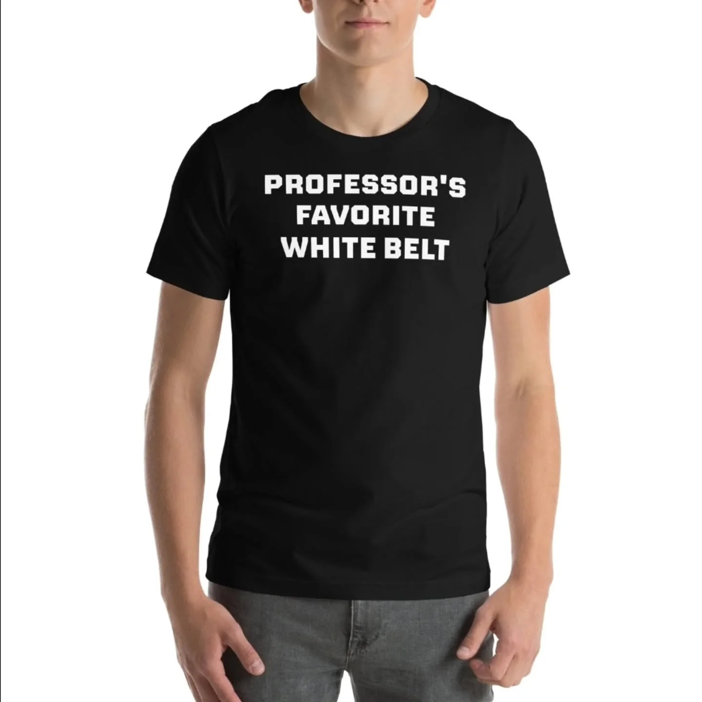 Show your friends and your professor who the real favorite white belt in class is with this new shirt! Link is in the bio!

#bjj #mma #shirt #podcast