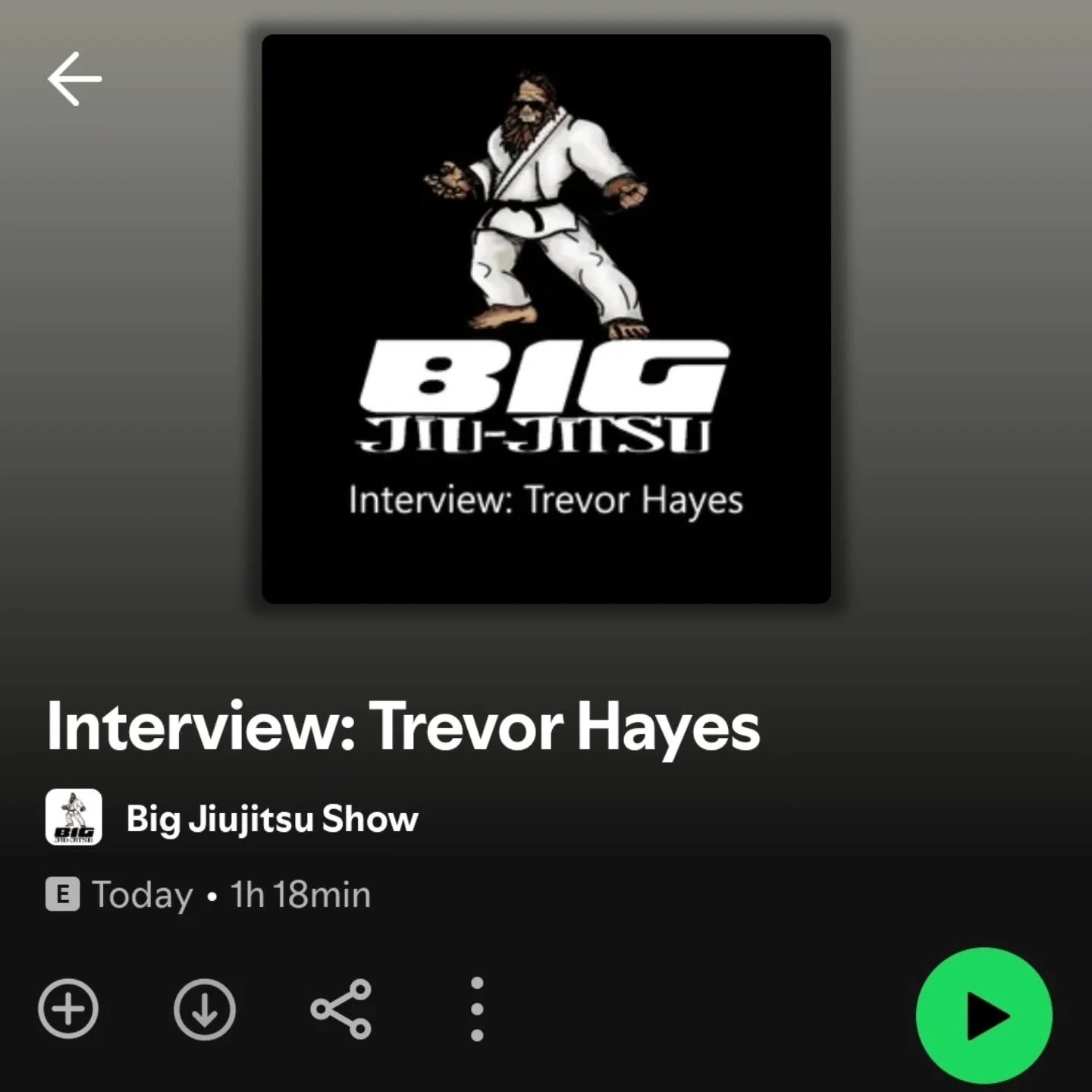 In case you missed it, new episode with Trevor Hayes dropped this morning. Give it a listen!

#bjj #mma #podcast