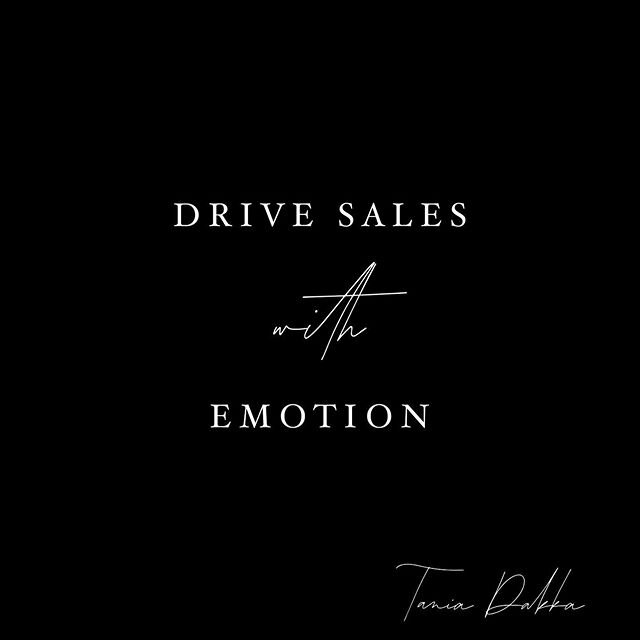 Sales are emotion-driven. #copywriting #marketing #business #ceo #sales #emotion #coach #personaldevelopment #transformation