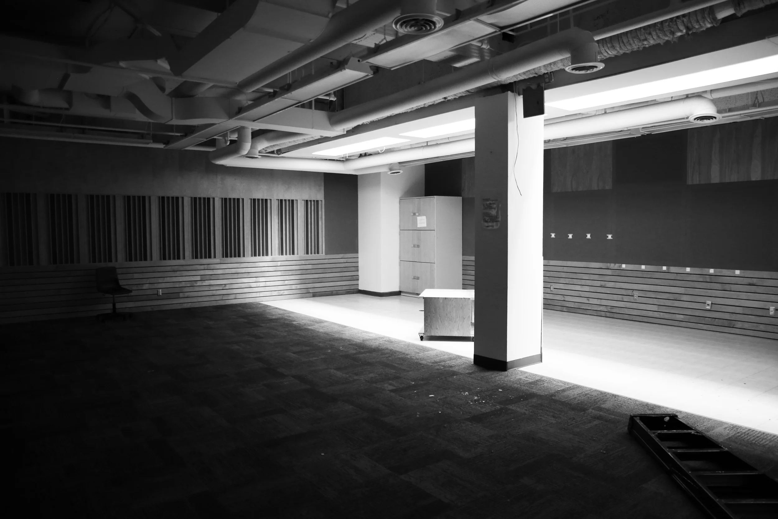 The Music Room had an eery stillness without students and song.
