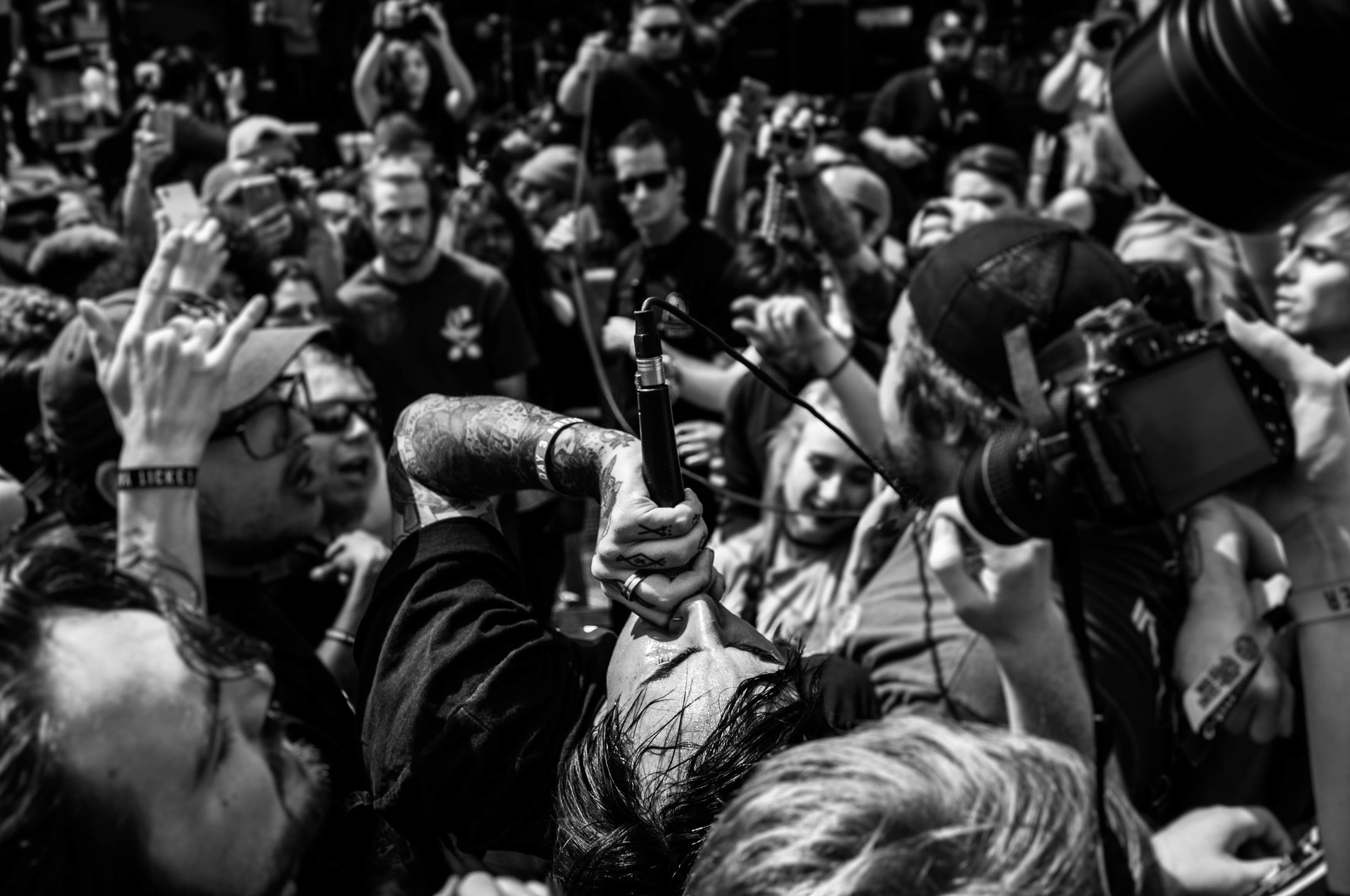 Capsize Capsize is one of my favorite bands to photograph because they are so high energy and unpredicitable. 