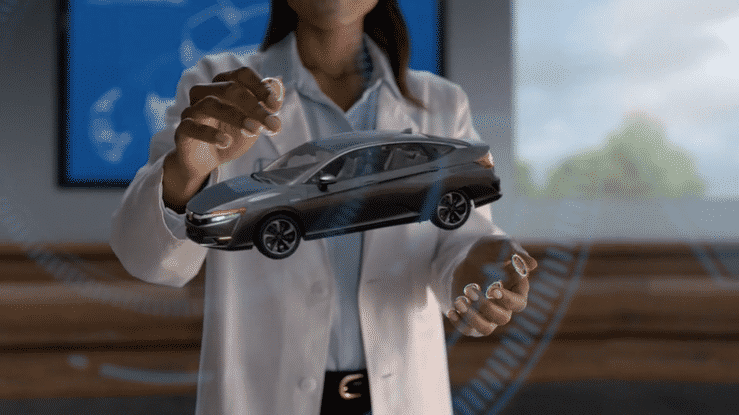 Honda Clarity Plug-In Hybrid: Space and Sensing Demo