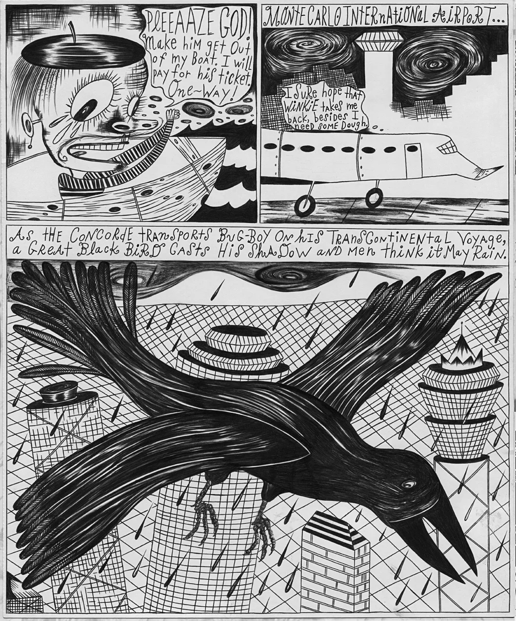 Page from "graphic novel" Scary!