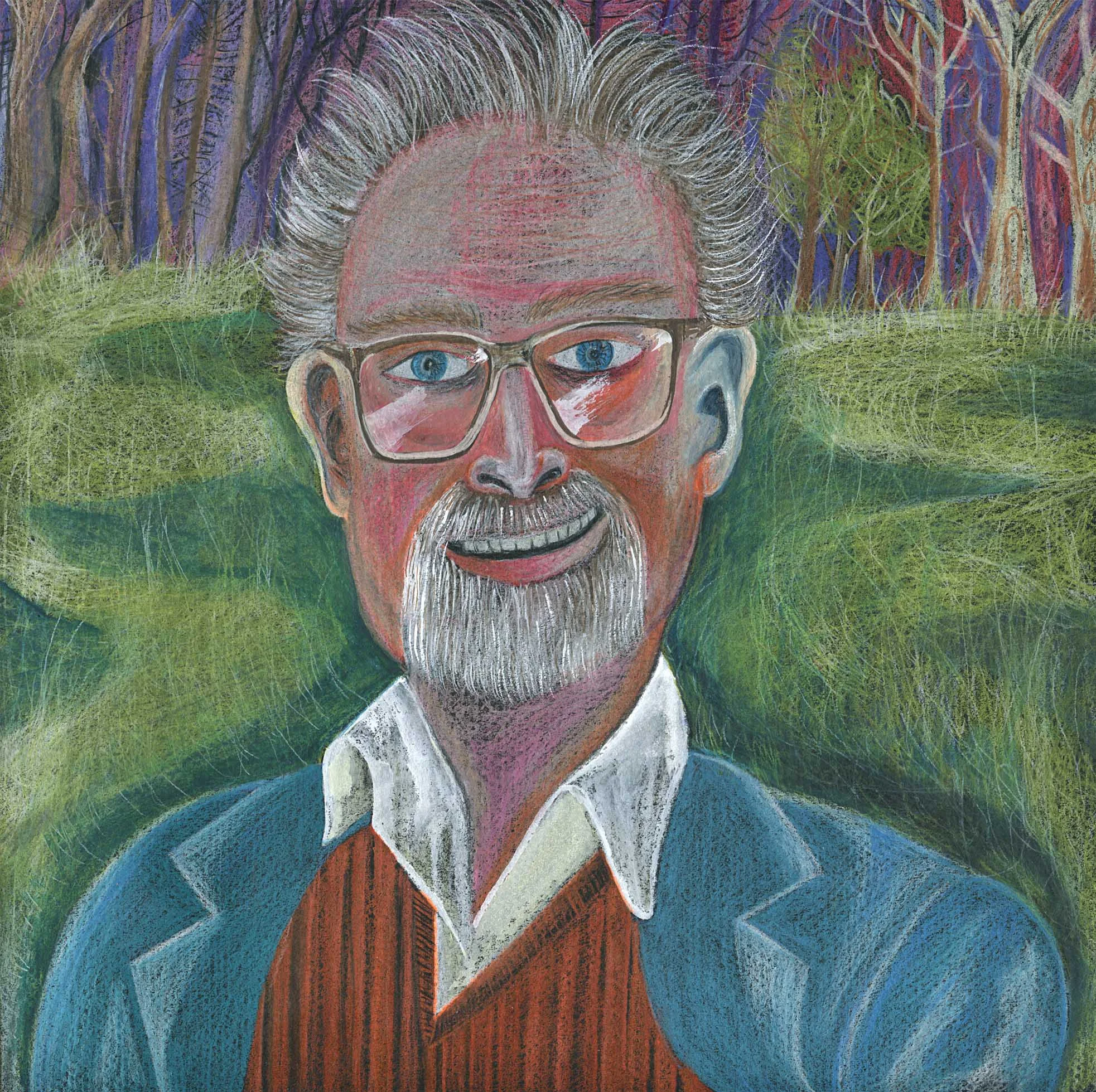 Portrait of Alasdair Gray