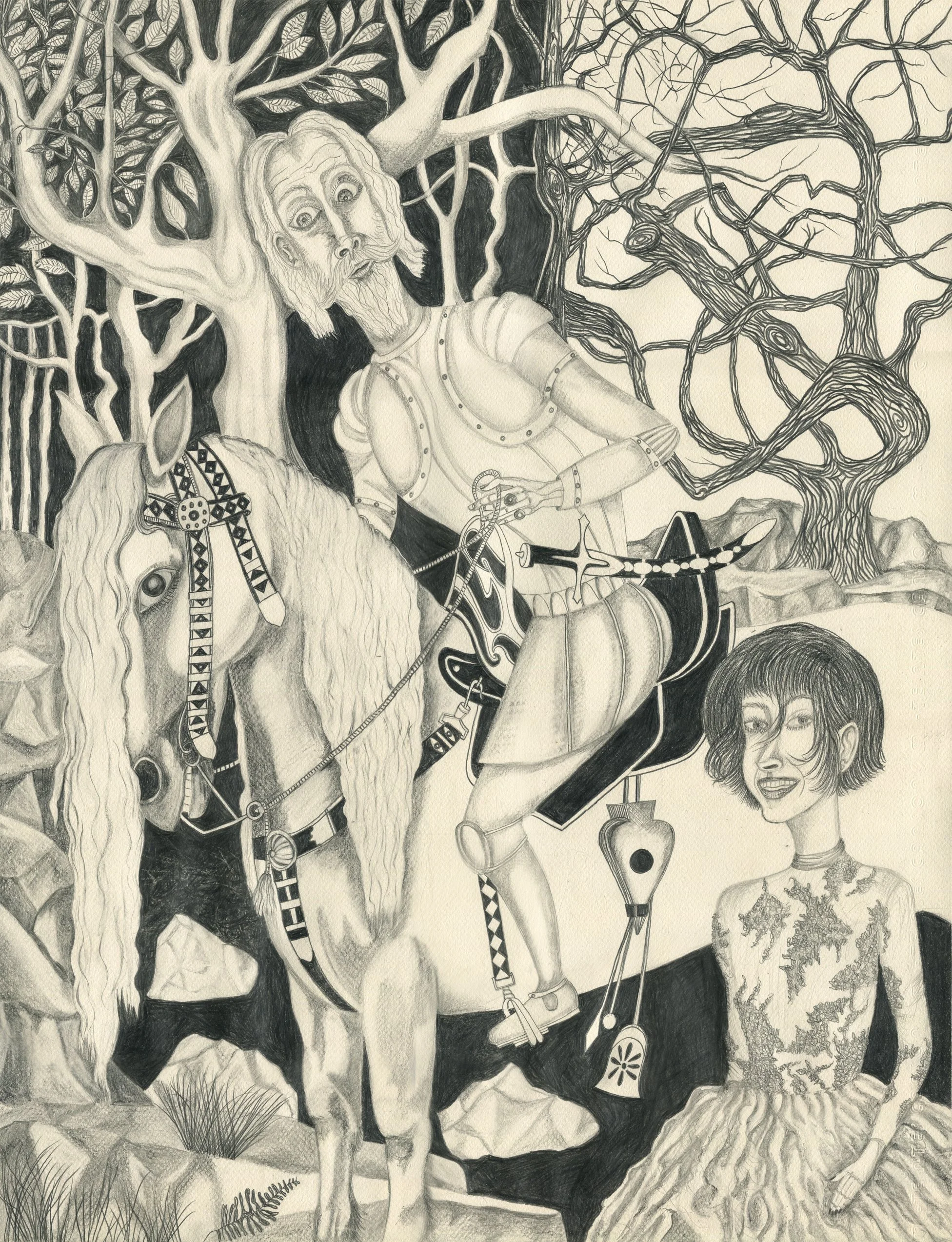 The White Knight and Alice