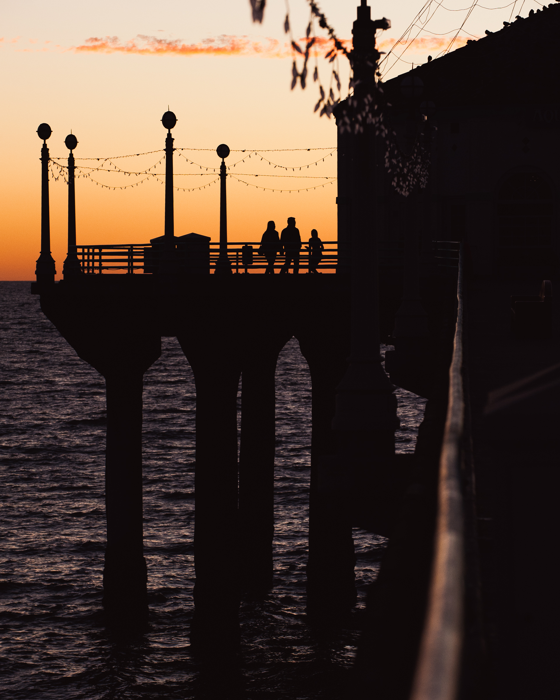 Copy of Manhattan Beach Pier Sunset