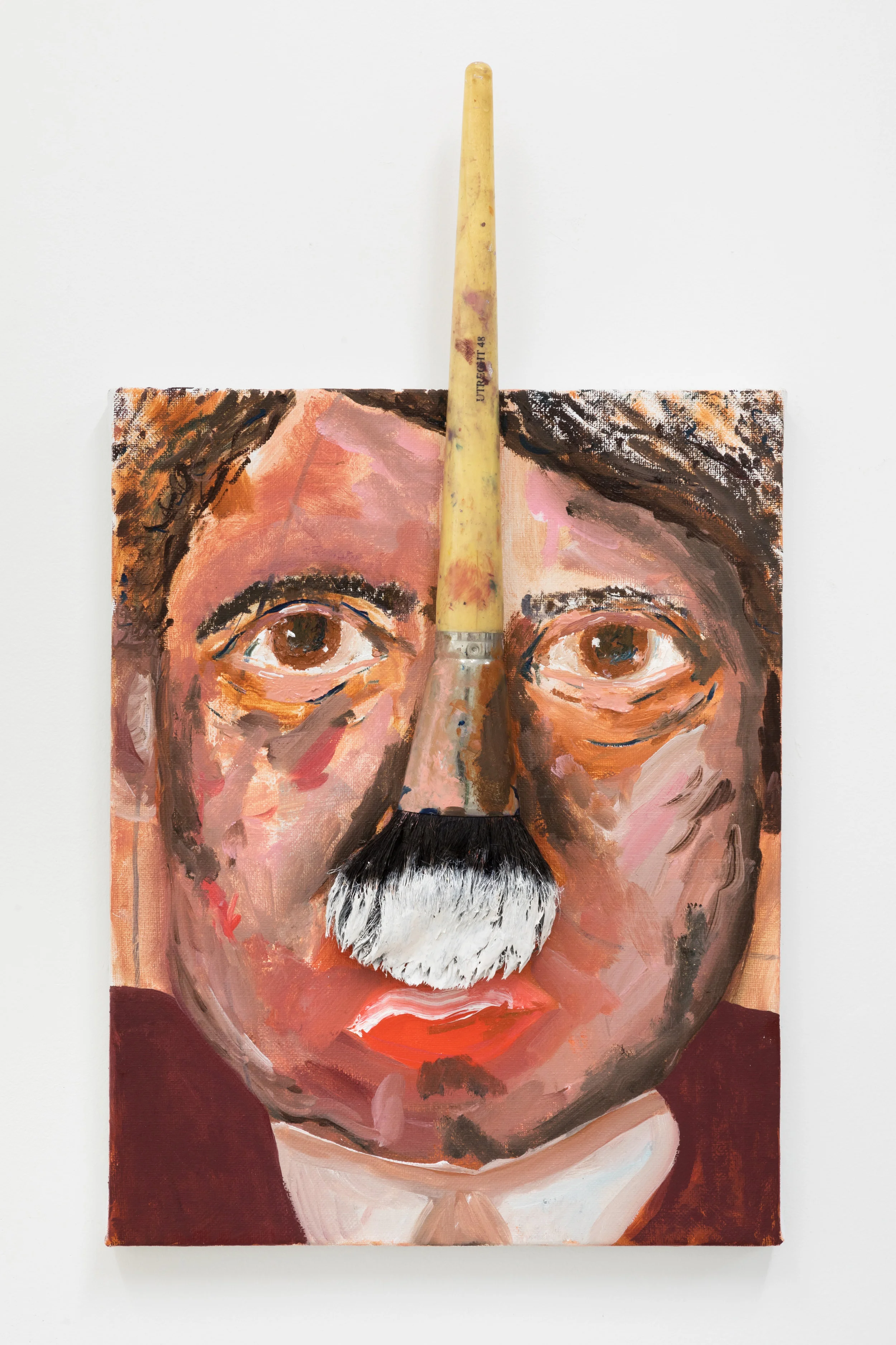 Lauren Faigeles. Untitled , 2017. Oil on canvas. 14 x 11 in.