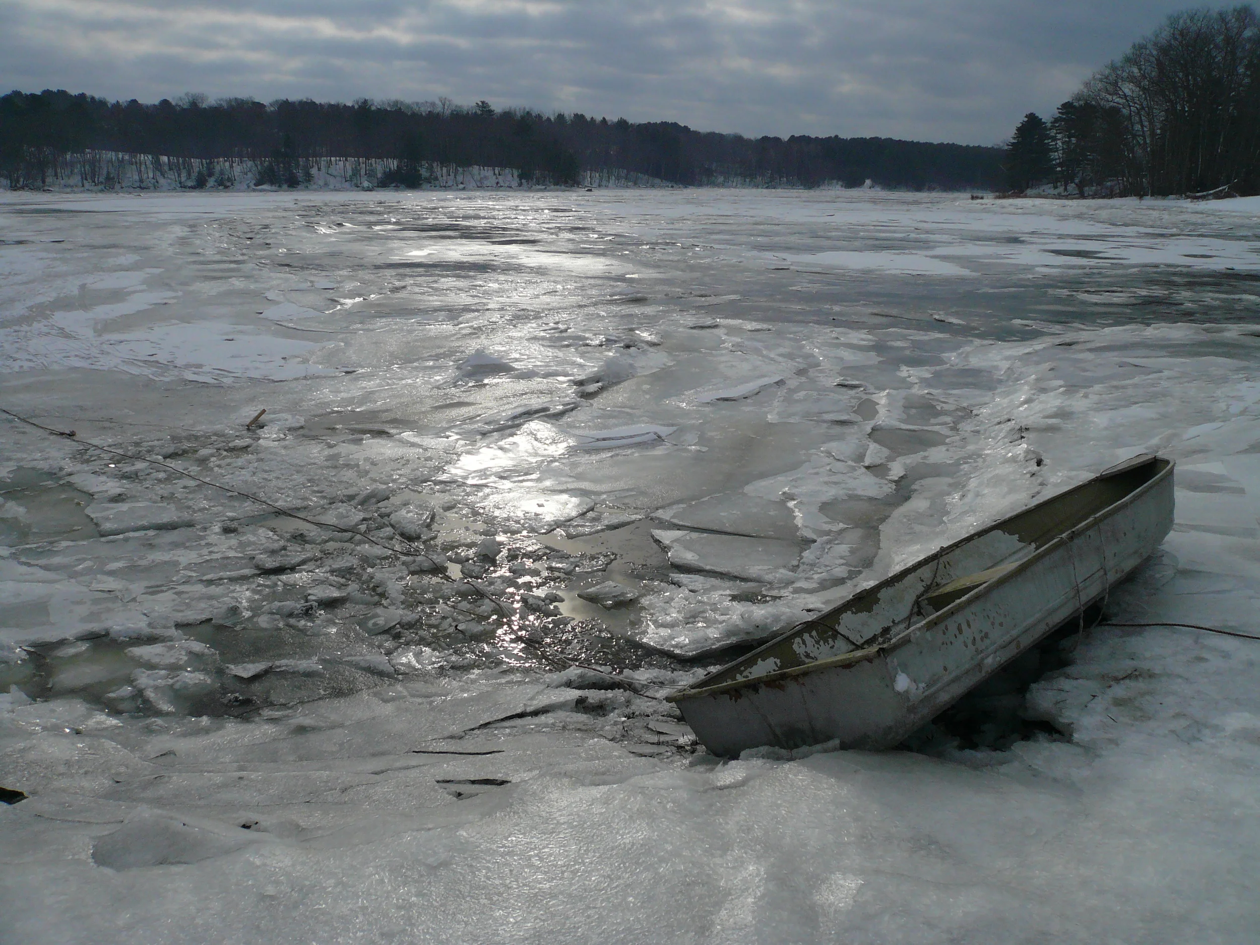 Skiff, Medomak River, Waldoboro, ME, 2013