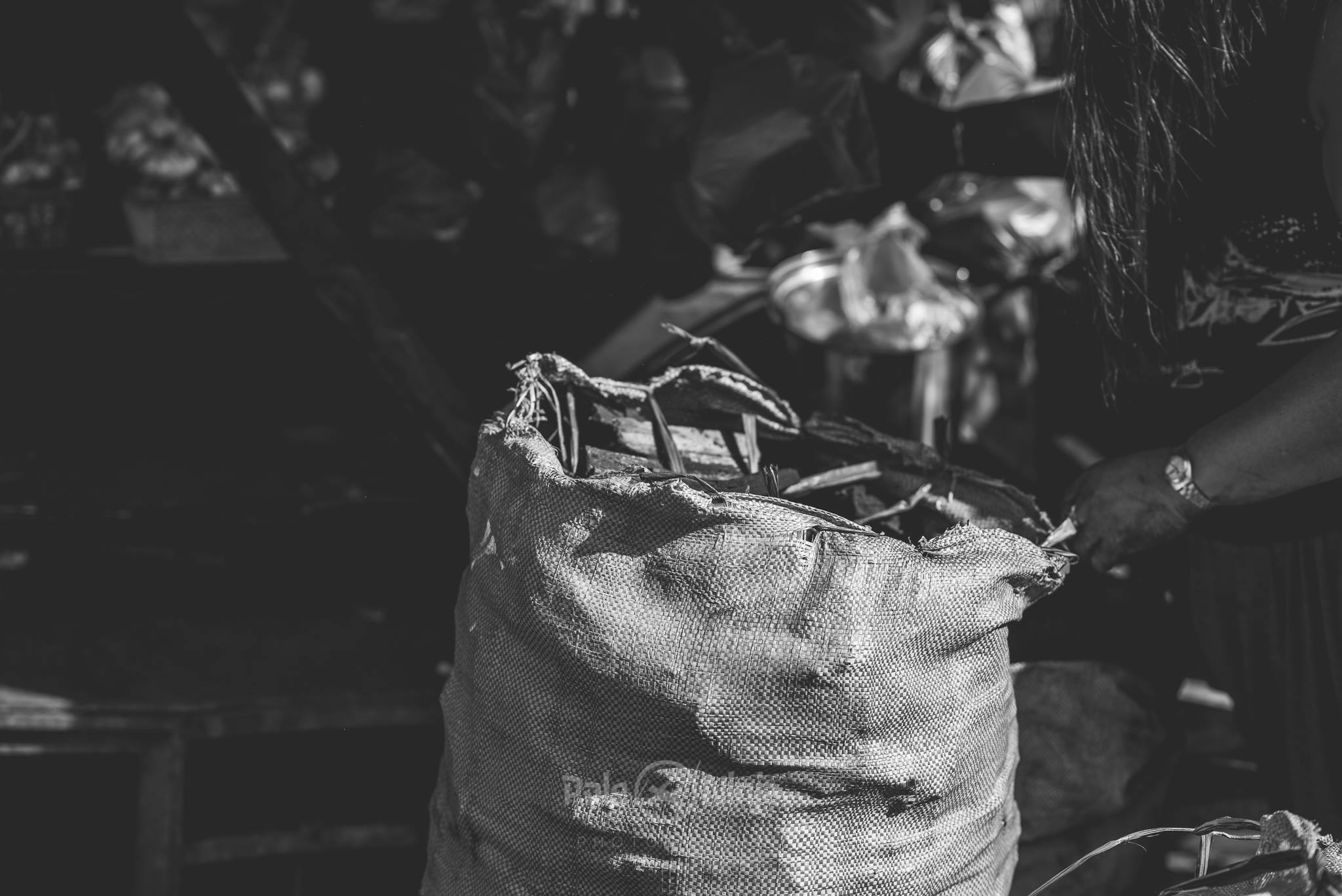Charcoal is one of the ways they make money. I didn't quite know how it worked, but they seemed to make the most out of charcoal, plastic, metals, scrap wood, bed springs, garlic, etc etc. Micro industries, really, run by the hard work of the people in the slums.