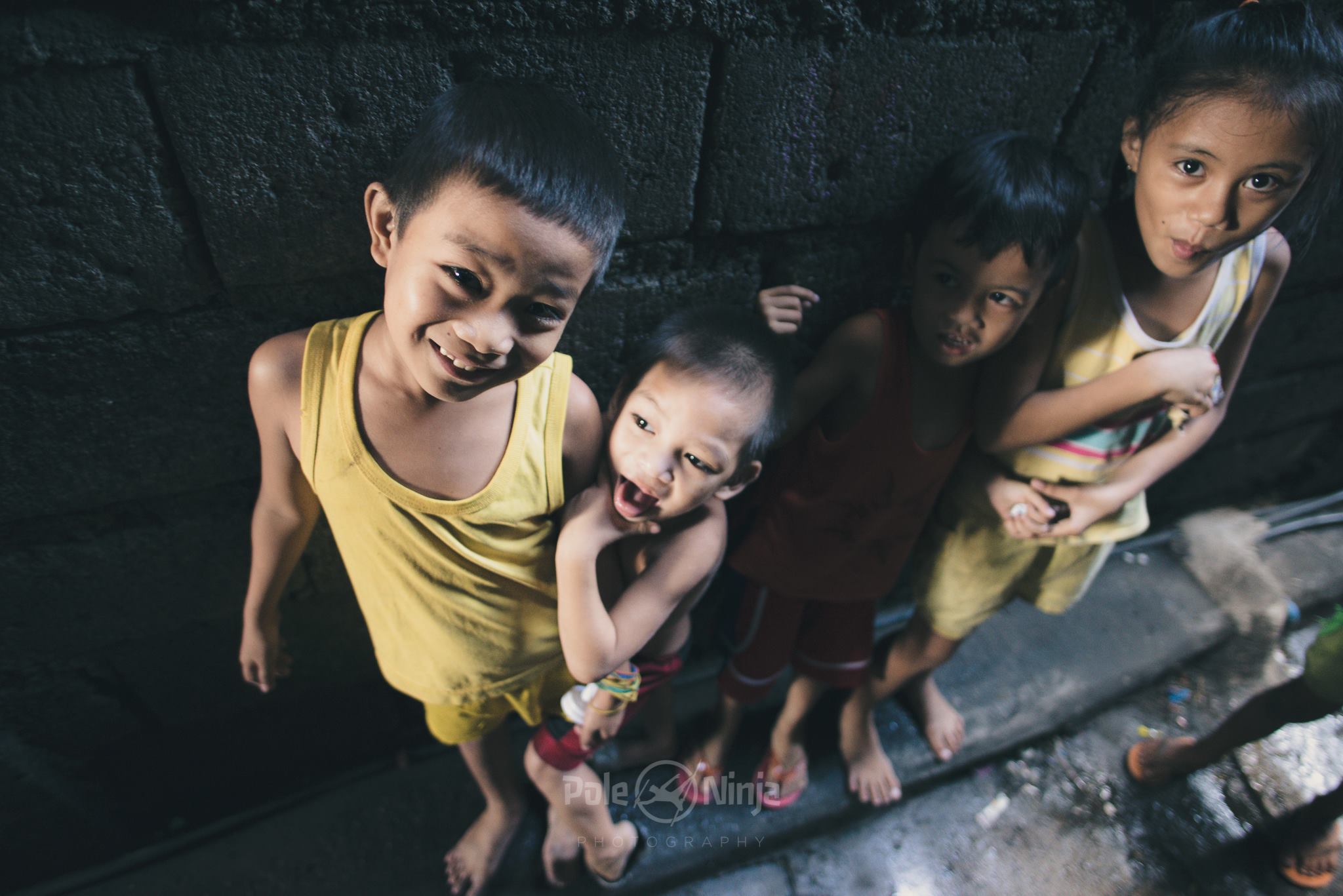 The kids often would come running up and grab my arm or Marlo's. They'd yell, "Daddy daddy daddy!" and remark about our muscles. It was quite cute and eye opening, how we appeared to them.