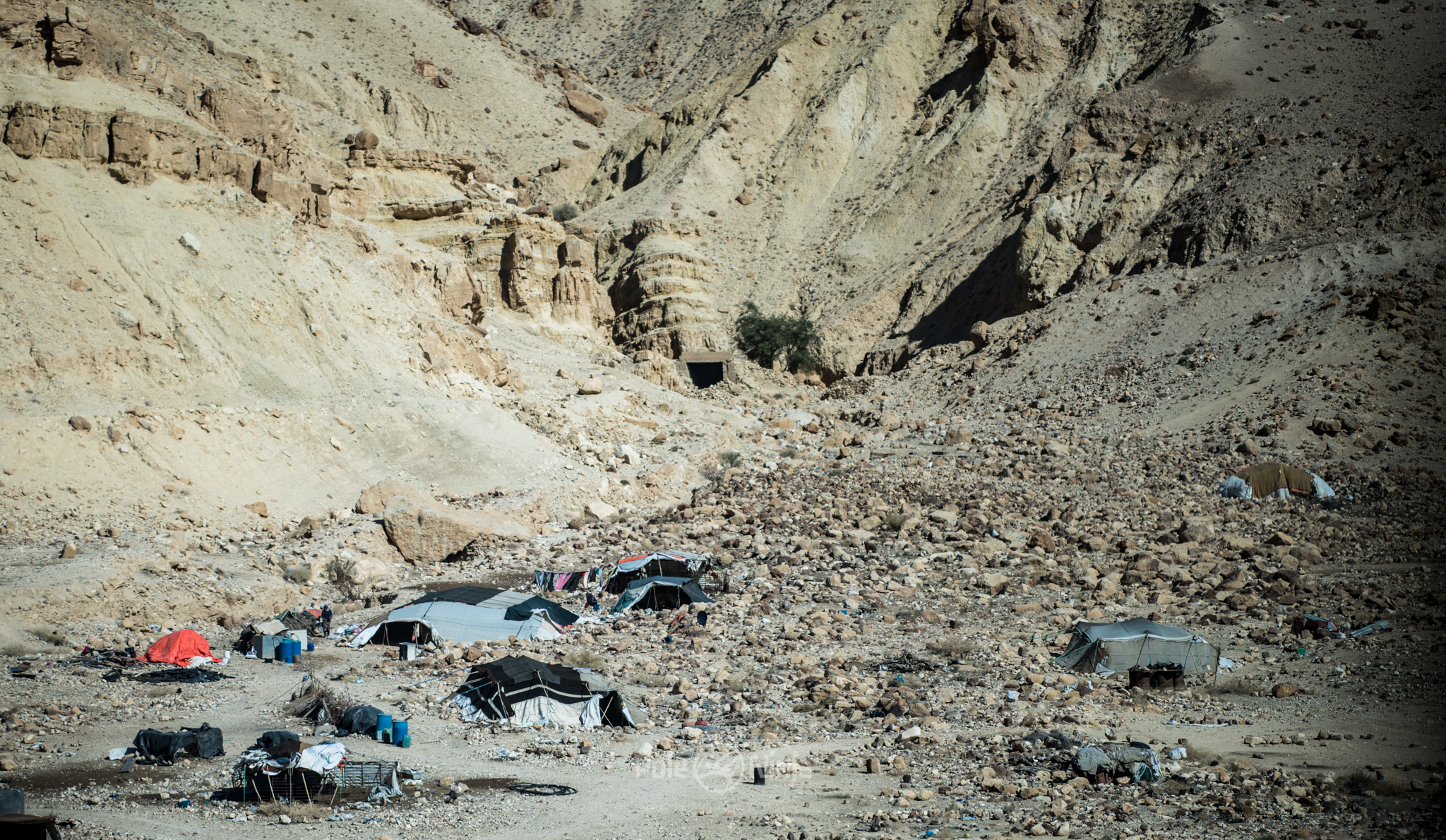 Bedouin tents. We stayed in some of these--more on that in the next blog.