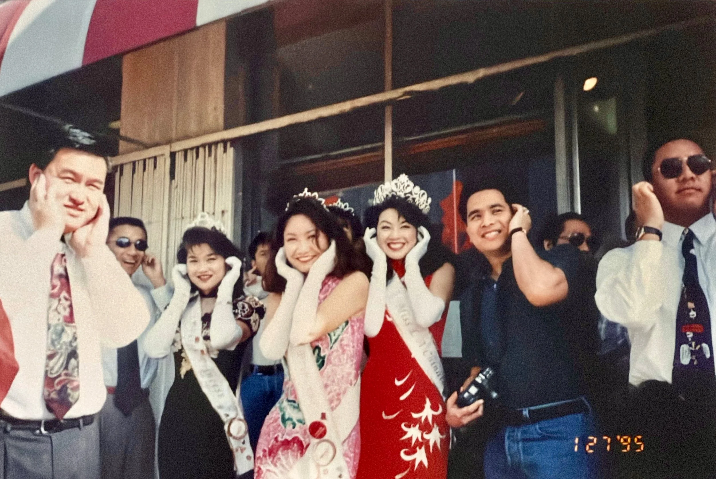 1994_activities_94 Court and Escorts Covering Their Ears.jpeg