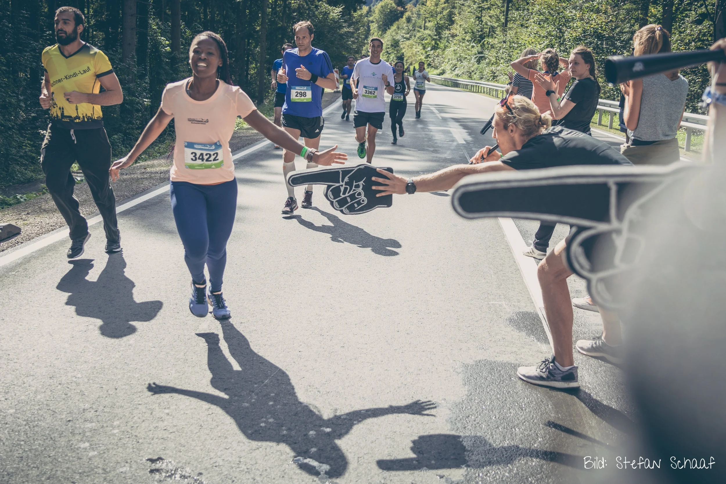 #schusterrunner Busi am Adidas Runner Cheerpoint