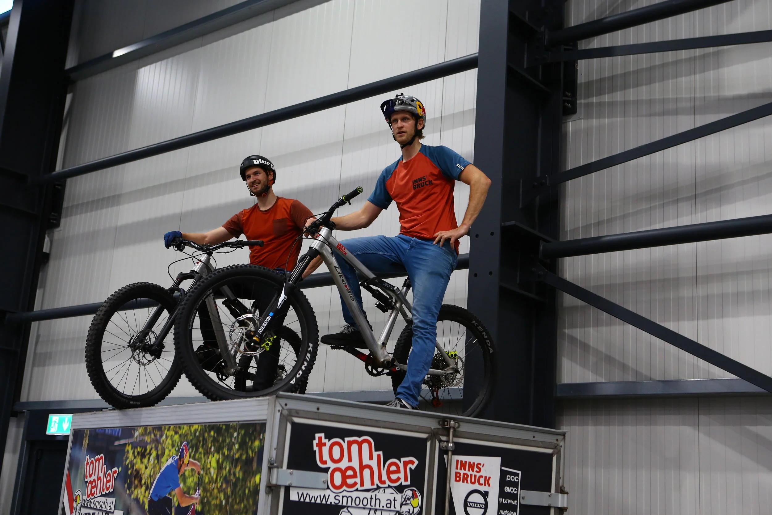 Tom Oehler und Stefan Eberhardter - mal nicht in Action © Syntace