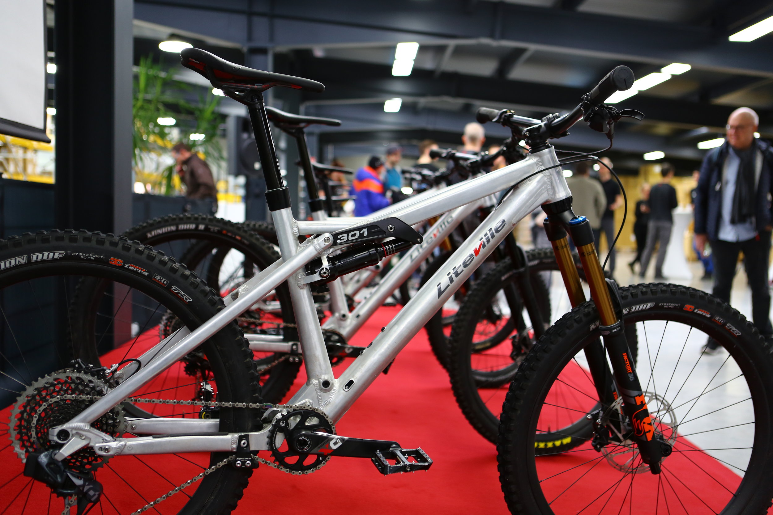 Die neuen Liteville Modelle - im Vordergrund das 301 MK15 © Syntace