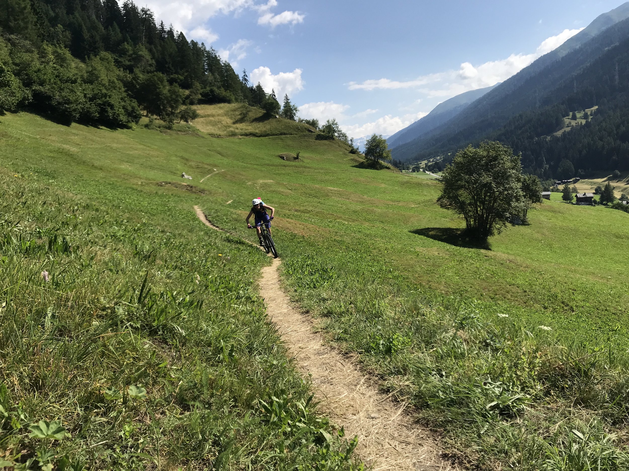 Auf dem Wiesentrail kommt Flow auf