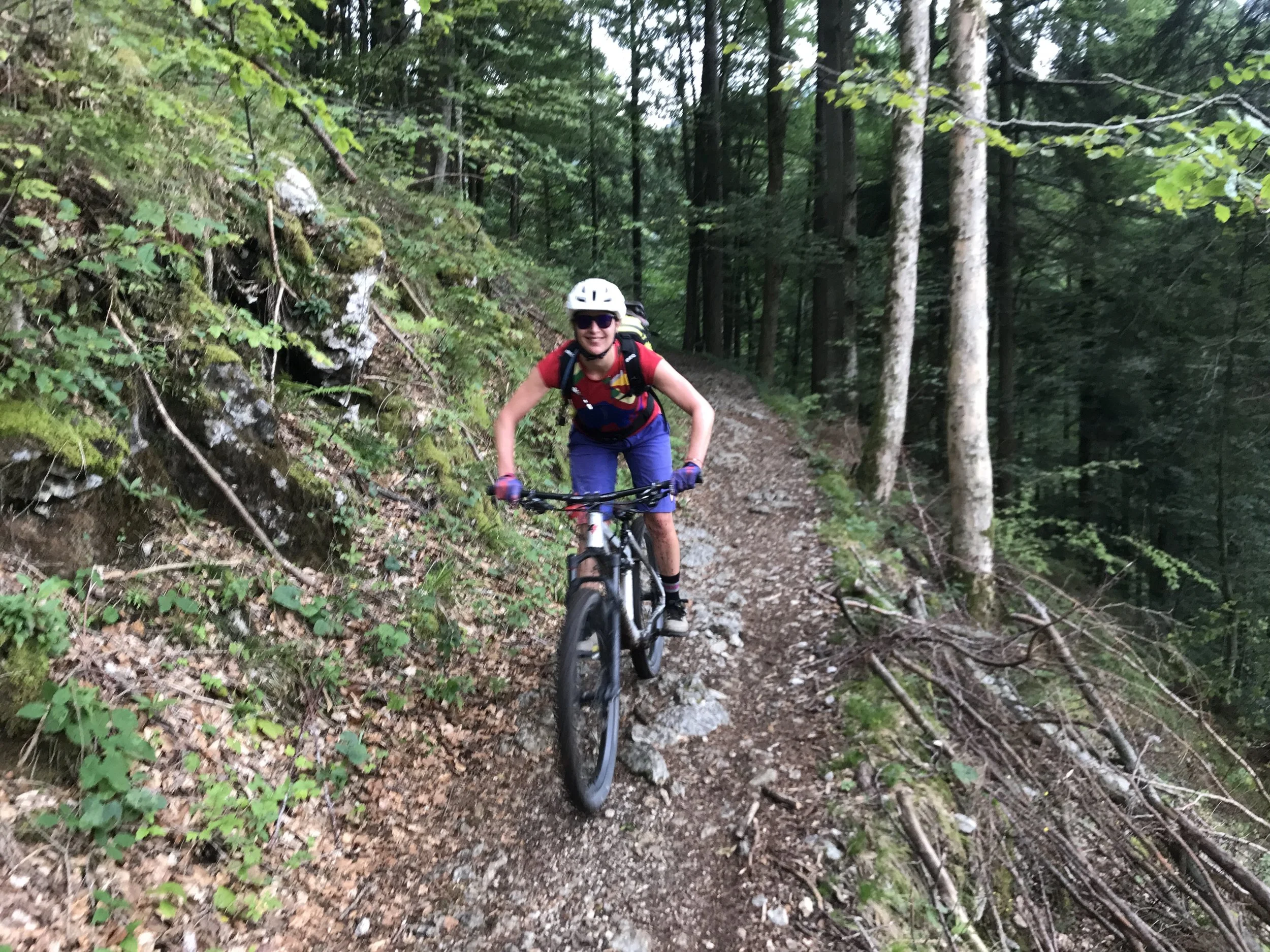 Trailspaß trotz Nieselregen