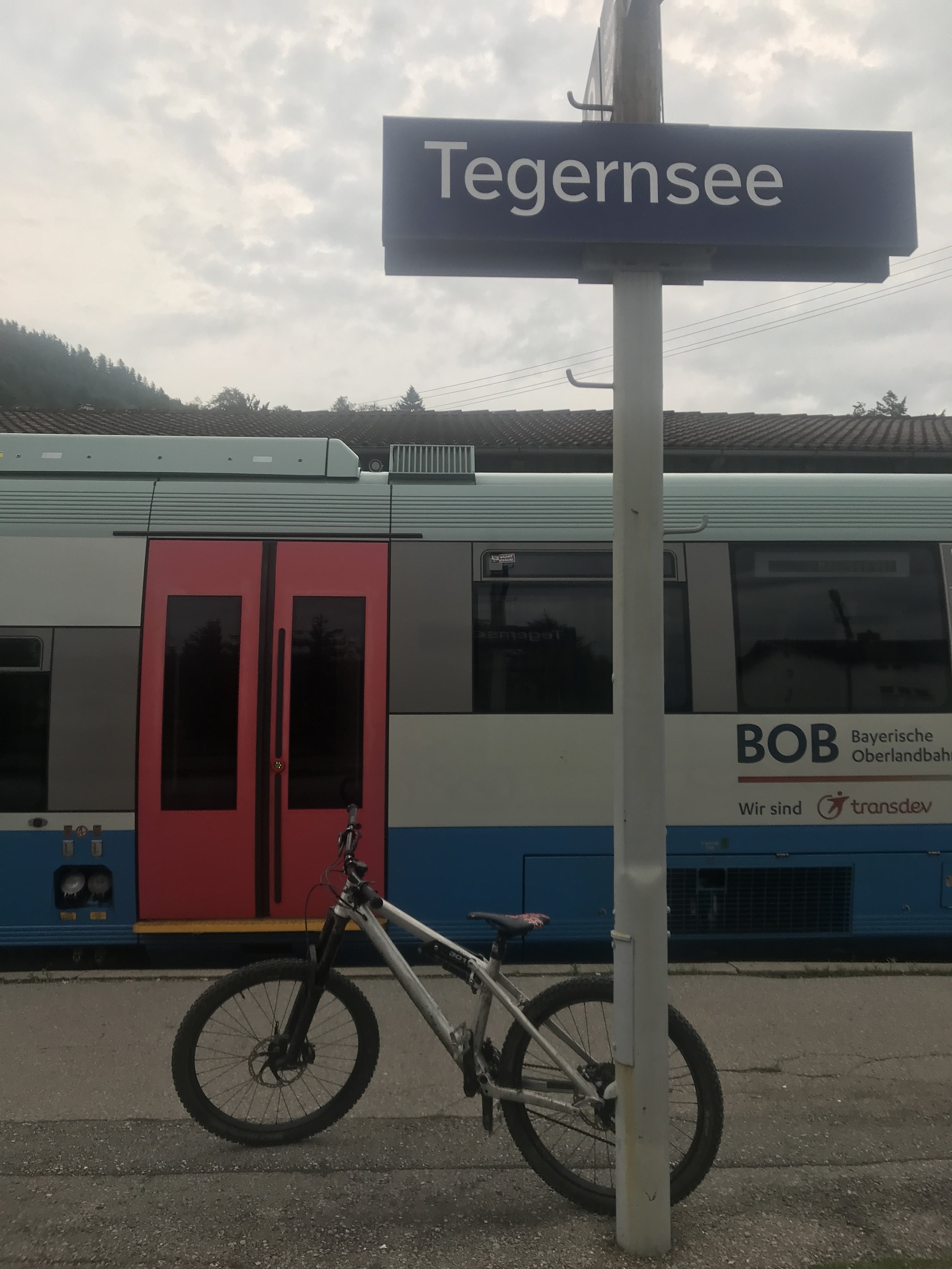 Die BOB bringt mich zurück nach München